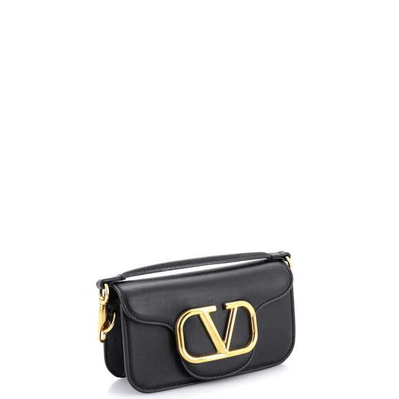 Vlogo Loco Flap Shoulder Bag Leather #204815V14B - Picture 2 of 7